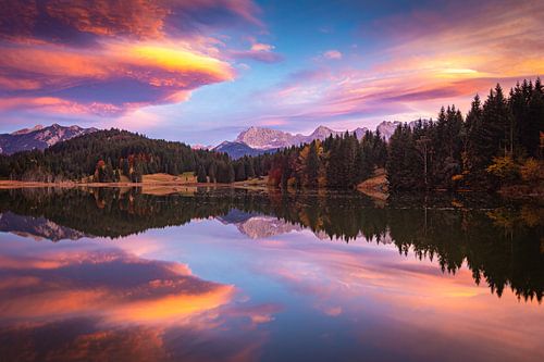 Avond aan het meer van Gerold