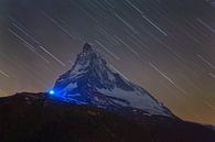 Nachtfoto Matterhorn van Anton de Zeeuw thumbnail