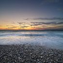 Greek Sunset -  Ixia Beach Rhodos von Martijn Schornagel Miniaturansicht