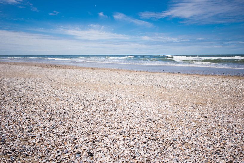 Sommer am Strand von Texel von Matthias van Bloemendaal