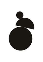 Minimalistische en abstracte kunst poster - MCM II