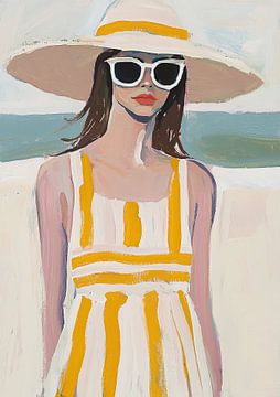 Sunglasses fashion beach pastel feminist by Niklas Maximilian