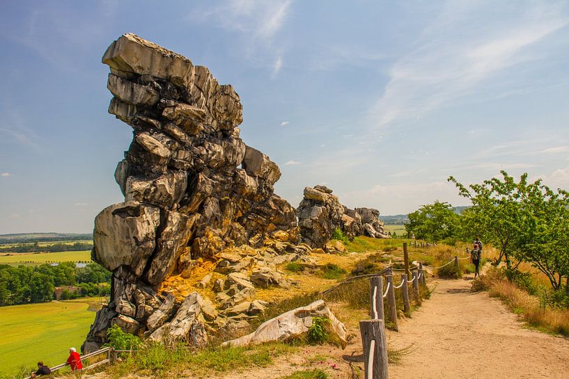 Die Teufelsmauer bei Weddersleben von Holger Felix