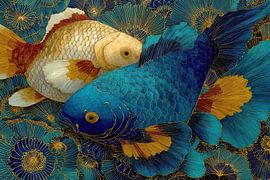 japanese art fish