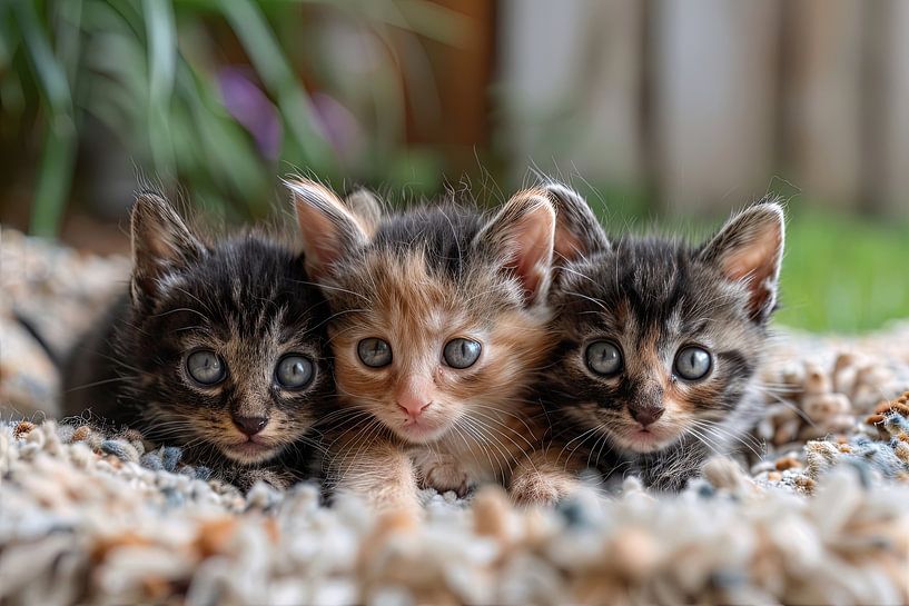 cats in and around the house by Egon Zitter