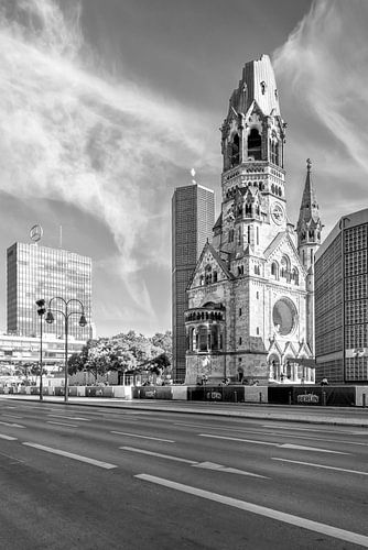 BERLIN Kaiser Wilhelm Memorial Church | Monochrome