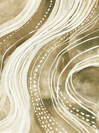 Lignes ondulées, harmonie sur Wall Wonder
