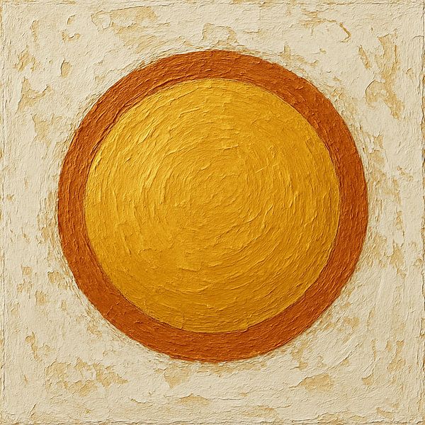 golden Circle mit Kupferring von Claudia Gründler