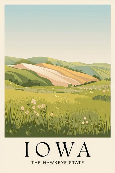 Iowa van Poster Art Shop