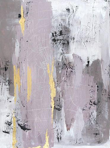 - abstrait, dans des tons violets et dorés -