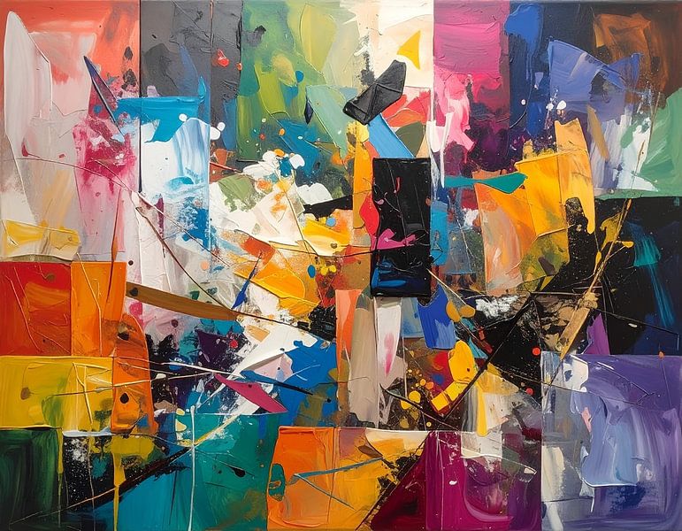An explosion of colour by Martine Affre Eisenlohr