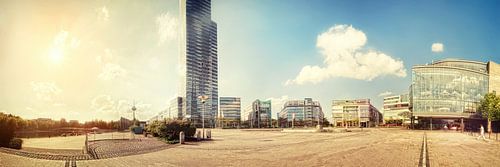 Kölnturm Mediapark Panorama von Frank Wächter