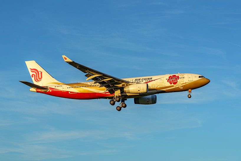 Air China Airbus A330-200 with Zijin Hao livery (B-6075). by Jaap van den Berg