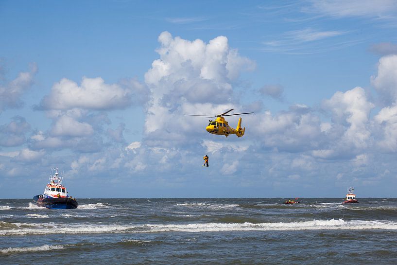 De KNRM in actie  by Evert Jan Kip