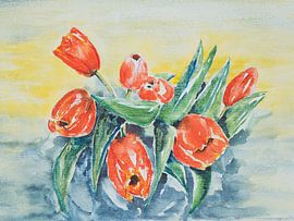 Tulpen van de markt sur Monique Londema