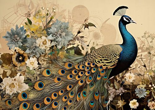 Pfau Gemälde