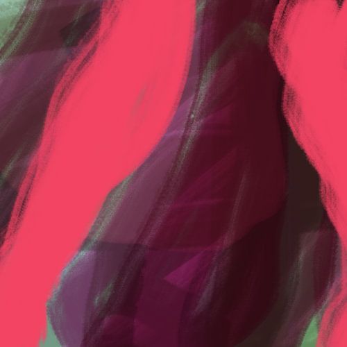 Moderne abstracte kleurrijke kunst in neon- en pastelkleuren nr. 4