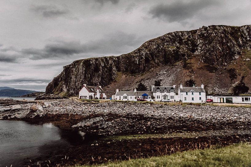 Ein kleines Fischerdorf in Oban von Rebecca Gruppen