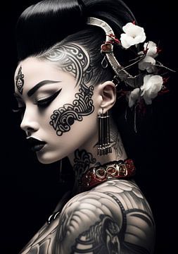 Geisha Beauty van Creative by Sabina