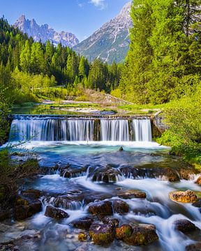 Rapids in the Dolomites