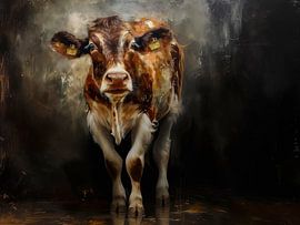 Kuh und Kalb – schick