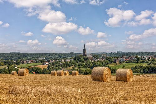 Straw bales at Files