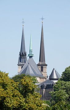 Kathedraal, Luxemburg van Torsten Krüger