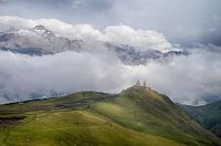 Trinity Church of Gergeti, Kashbegi, Stepantsminda, Georgia