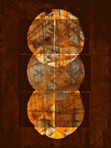 Abstracte geometrische organische vormen VI