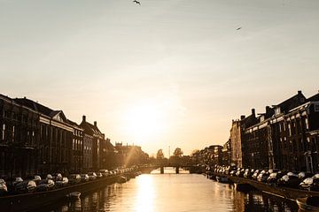 Goldene Stunde in Haarlem von Bas de Glopper