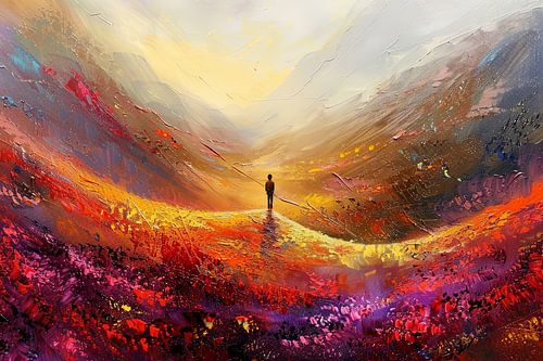 verstild digitaal portret