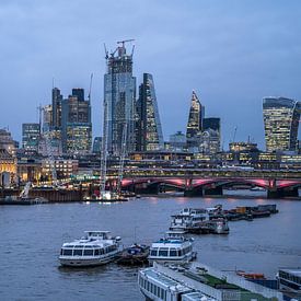 London Skyline , UK von Peter Schickert