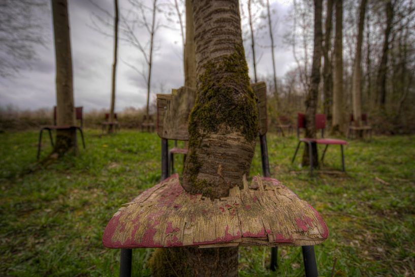 Verlaten Stoelen In Het Landschap   (475780) van Wesley Van Vijfeijken