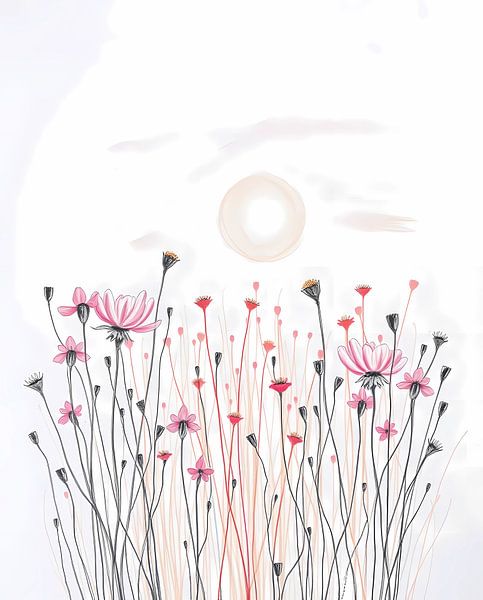 Fleur de crépuscule par Artistic