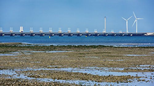 Storm surge barrier Zeeland 3 by Martin de Bouter