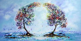 The Beginning by Gena Theheartofart