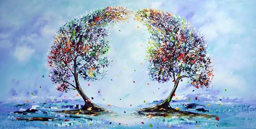 The Beginning by Gena Theheartofart