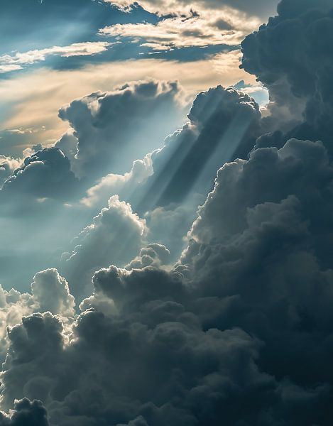 Über den Wolken von fernlichtsicht