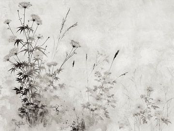 Japandi Garden by Mad Dog Art