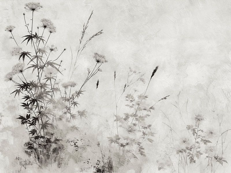 Japandi Garden by Mad Dog Art