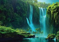 Emerald Waterfall