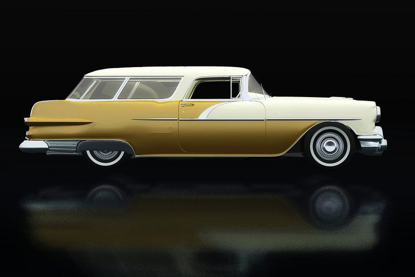 Pontiac Station Wagon Lateral View by Jan Keteleer