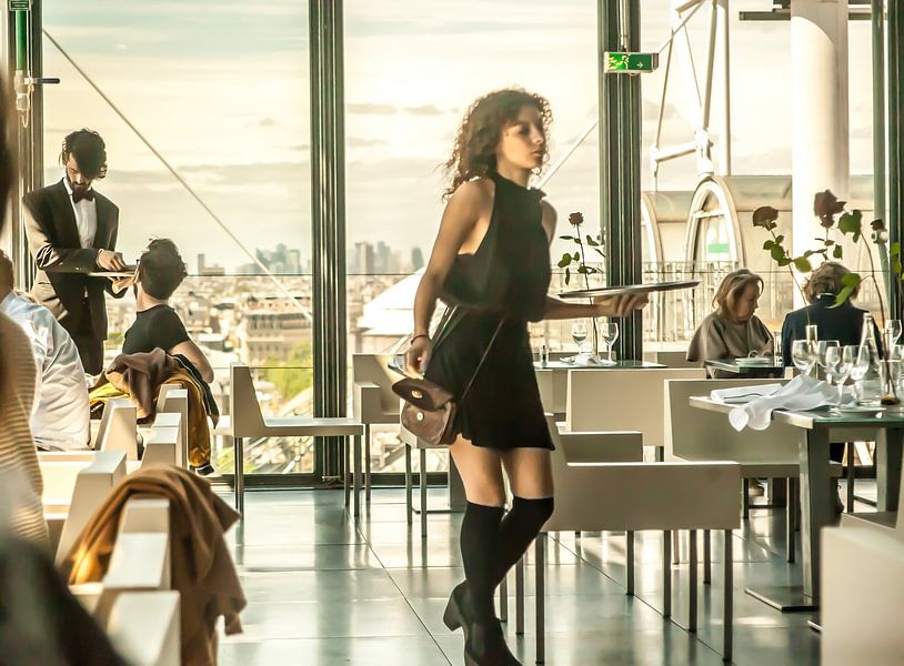 Restaurant Centre Pompidou Paris par Maarten Visser