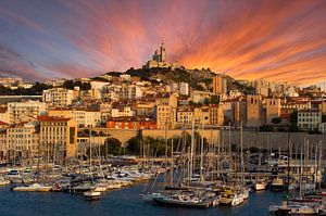 Marseille sunset sur Vincent Xeridat