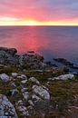 Zonsondergang op de Kullaberg in Zweden van Geert van Atteveld thumbnail
