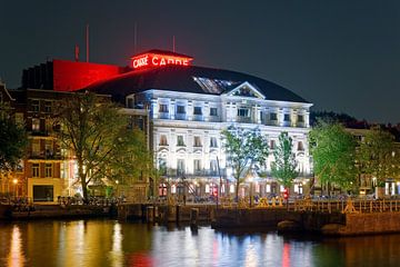 Evening picture of Carre in Amsterdam by Anton de Zeeuw