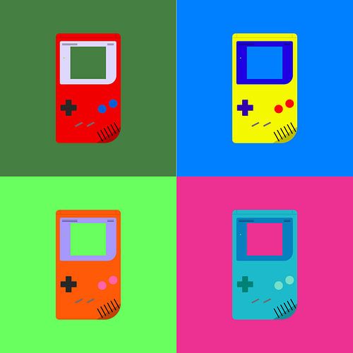 Pop-art Game Boy