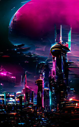 Planet in space