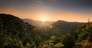 Sunset in Southern France sur Mark Zanderink