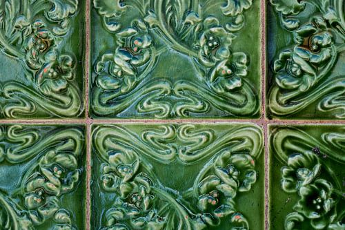 Oude portugese tegel